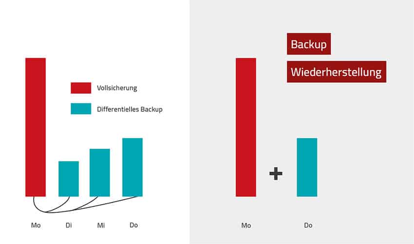 Variante 2: Differentielles Backup