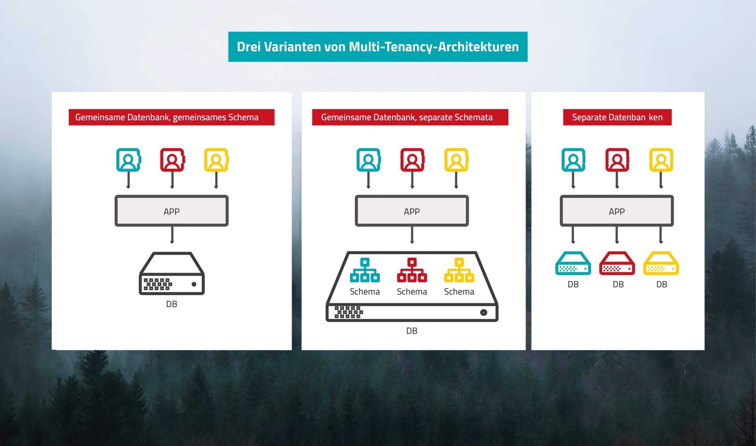 Multi-Tenancy-Architekturen - Welche Varianten gibt es?