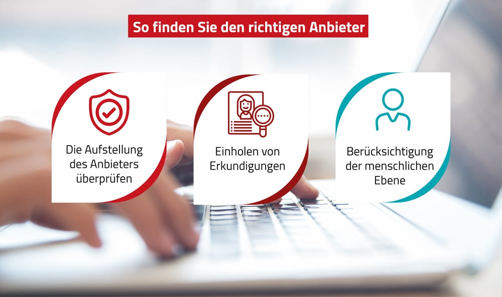 IT-Outsourcing - so finden Sie den passenden Anbieter