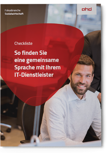 Checkliste Gemeinsame Sprache mit IT-Dienstleister Sozialwerk