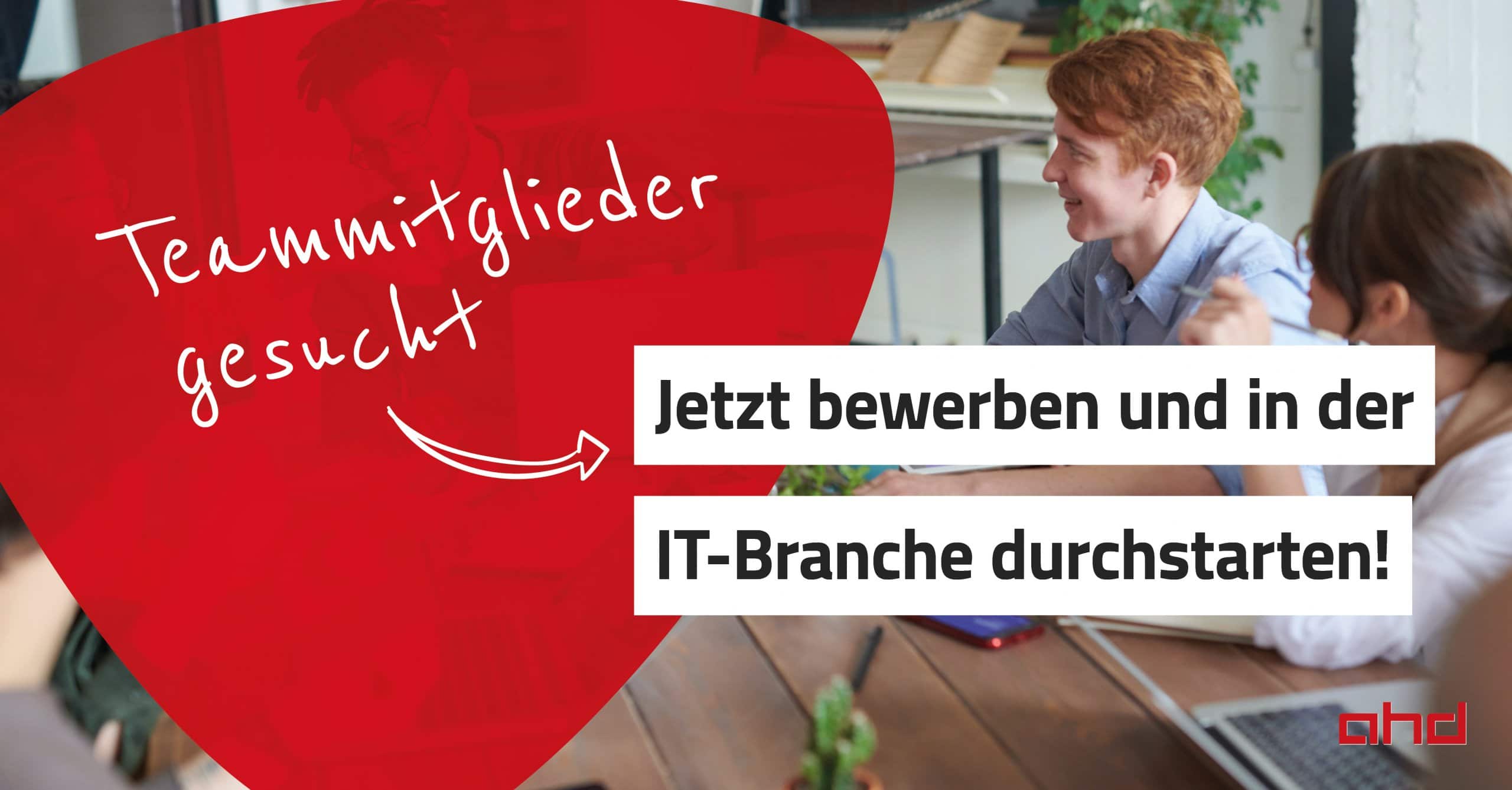 Offene Stellen - Deine Karriere in der IT-Branche! | ahd